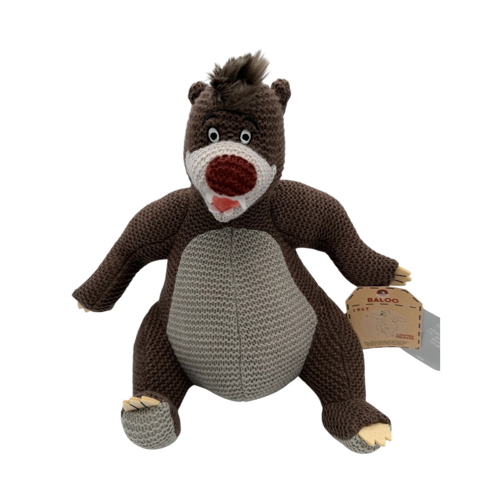 Disney Baloo Limited Release‎ Plush Toy The Jungle Book Collectible New w/Tags